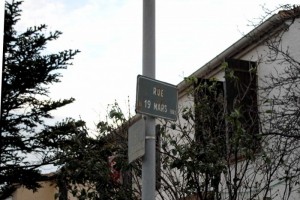 Rue du 19 mars 1962 à Béziers